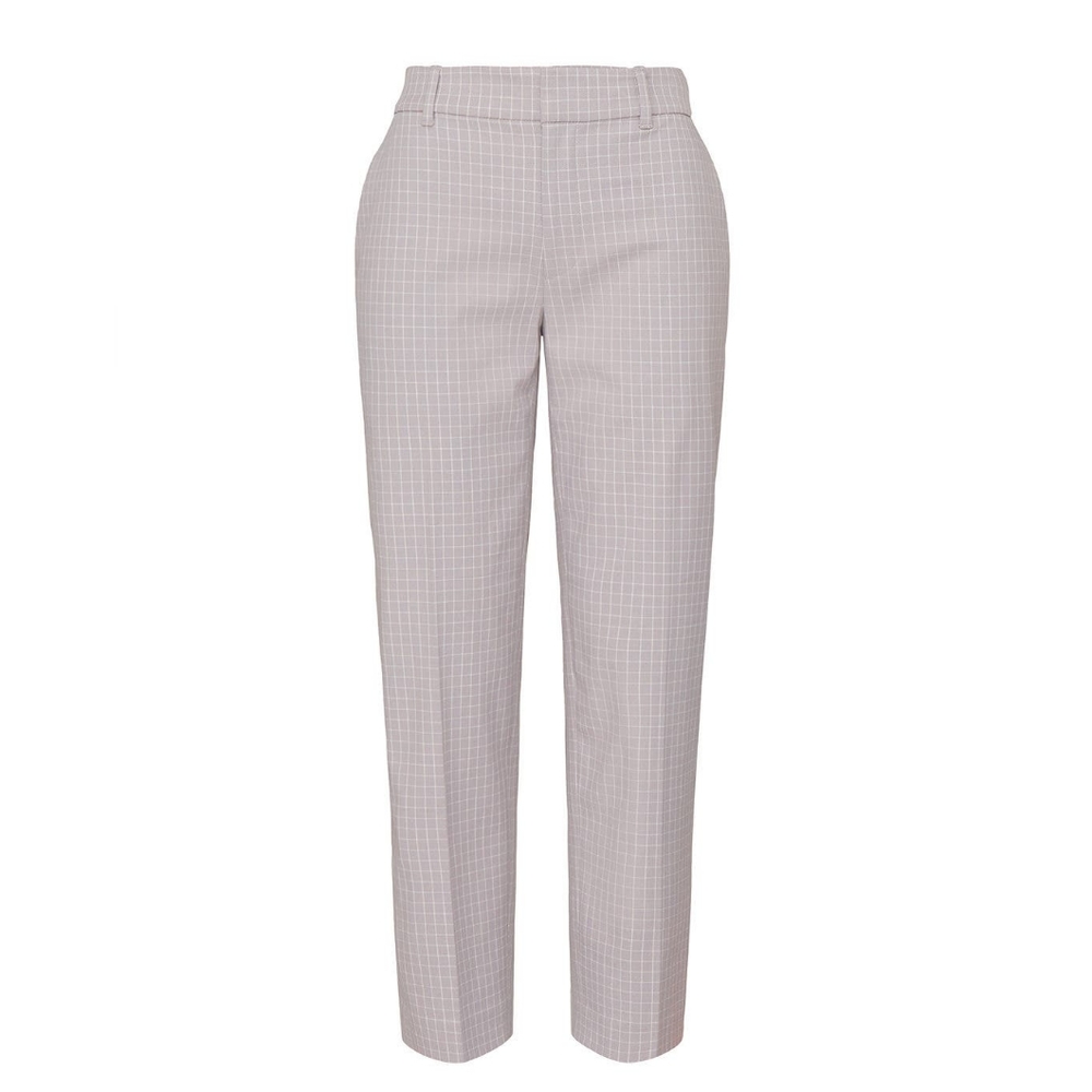 🩹 Club Monaco Grey Matie Check Pants, Sz 8